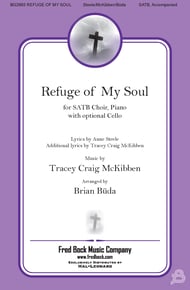 Refuge of My Soul SATB choral sheet music cover Thumbnail